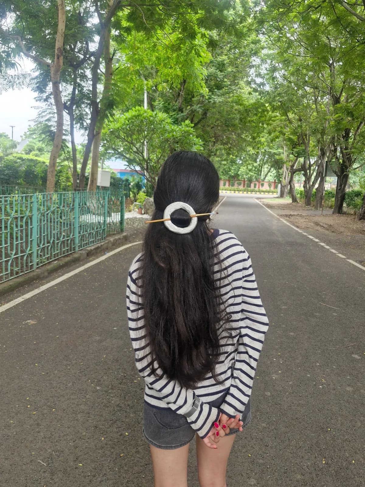 THE CHAMELEON  ~ One soul, different personalities.     - Hair Barrette — 2